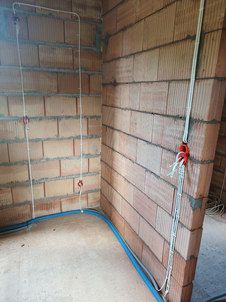 Wstępny montaż instalacji elektrycznej